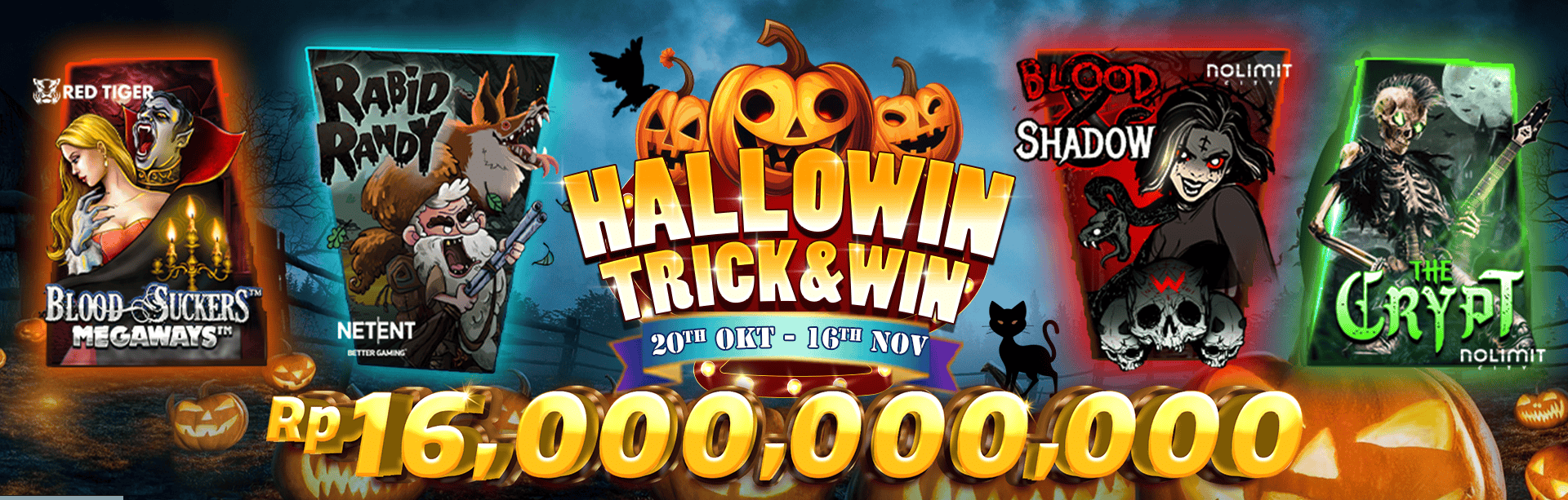 NLC, NE, RT - HalloWIN! TRICK & WIN